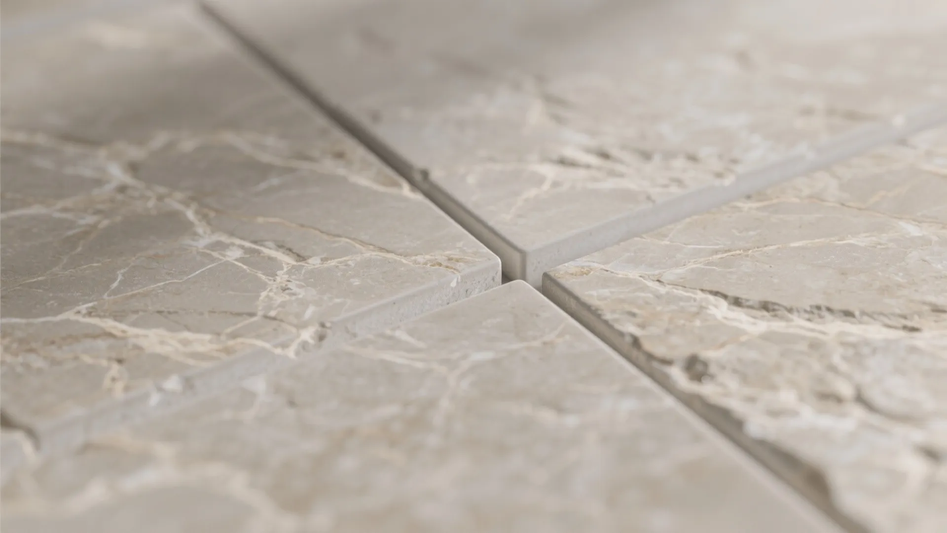 Stone-look tiles for serene, low-maintenance luxury