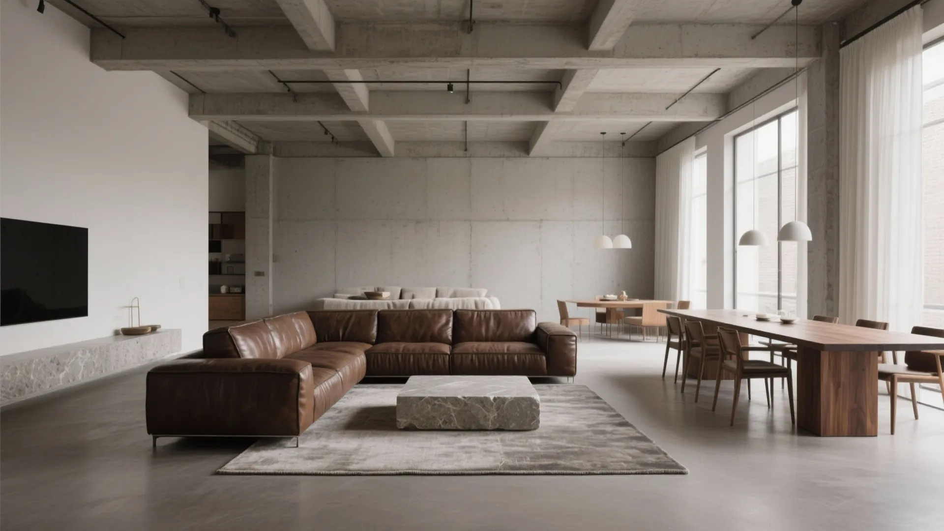 Open-Plan Continuity and “Stone Rugs” for Flow