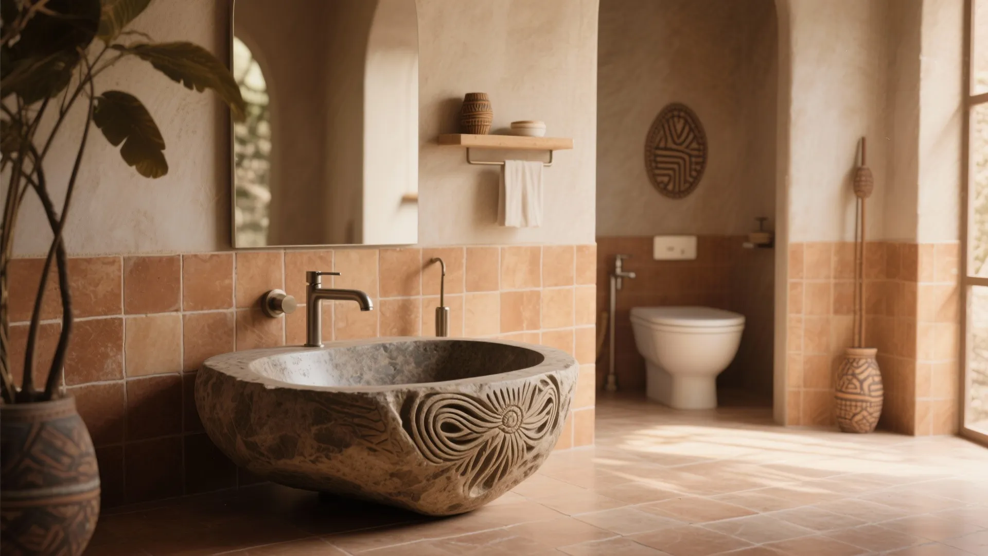 4. Natural Stone Sinks