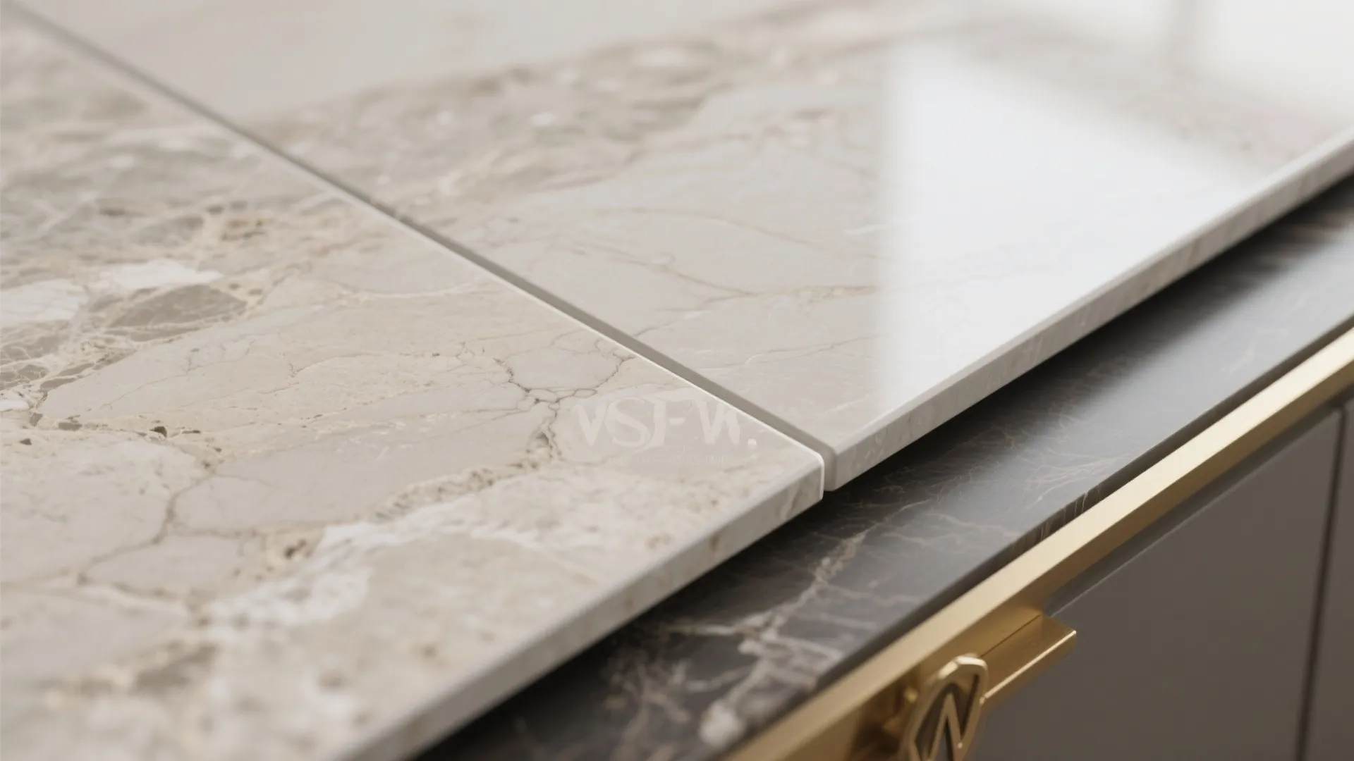 Monolithic Stone-Look Feature Wall with Photo Zones