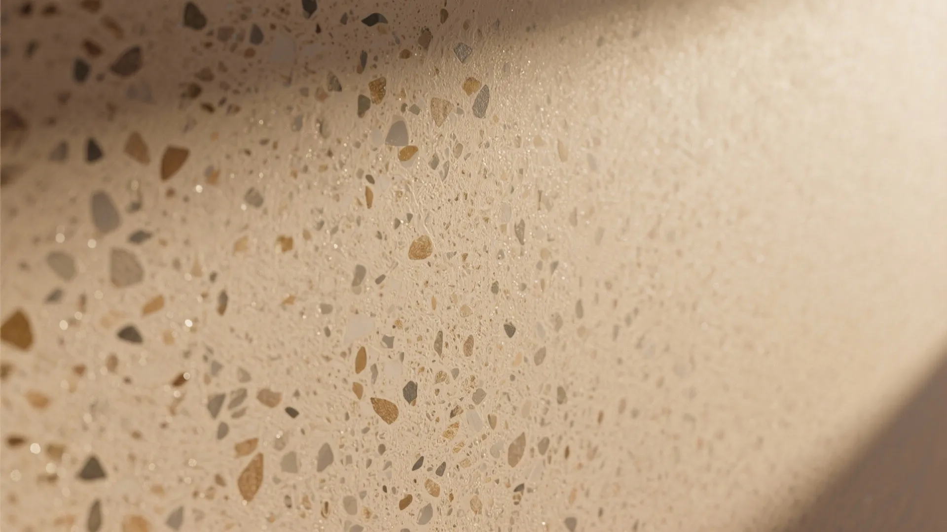 Subtle Stone Speckle with Low-Sheen Finish