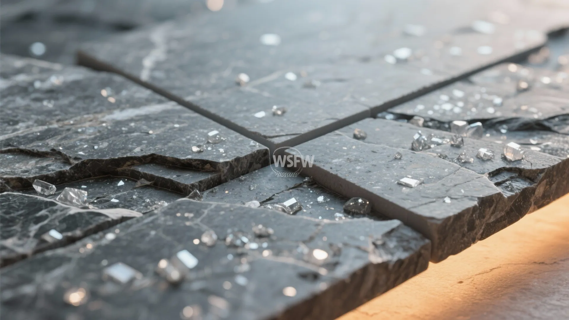 Idea 2: Split-Face Stone (Kota, Slate, or Quartzite)