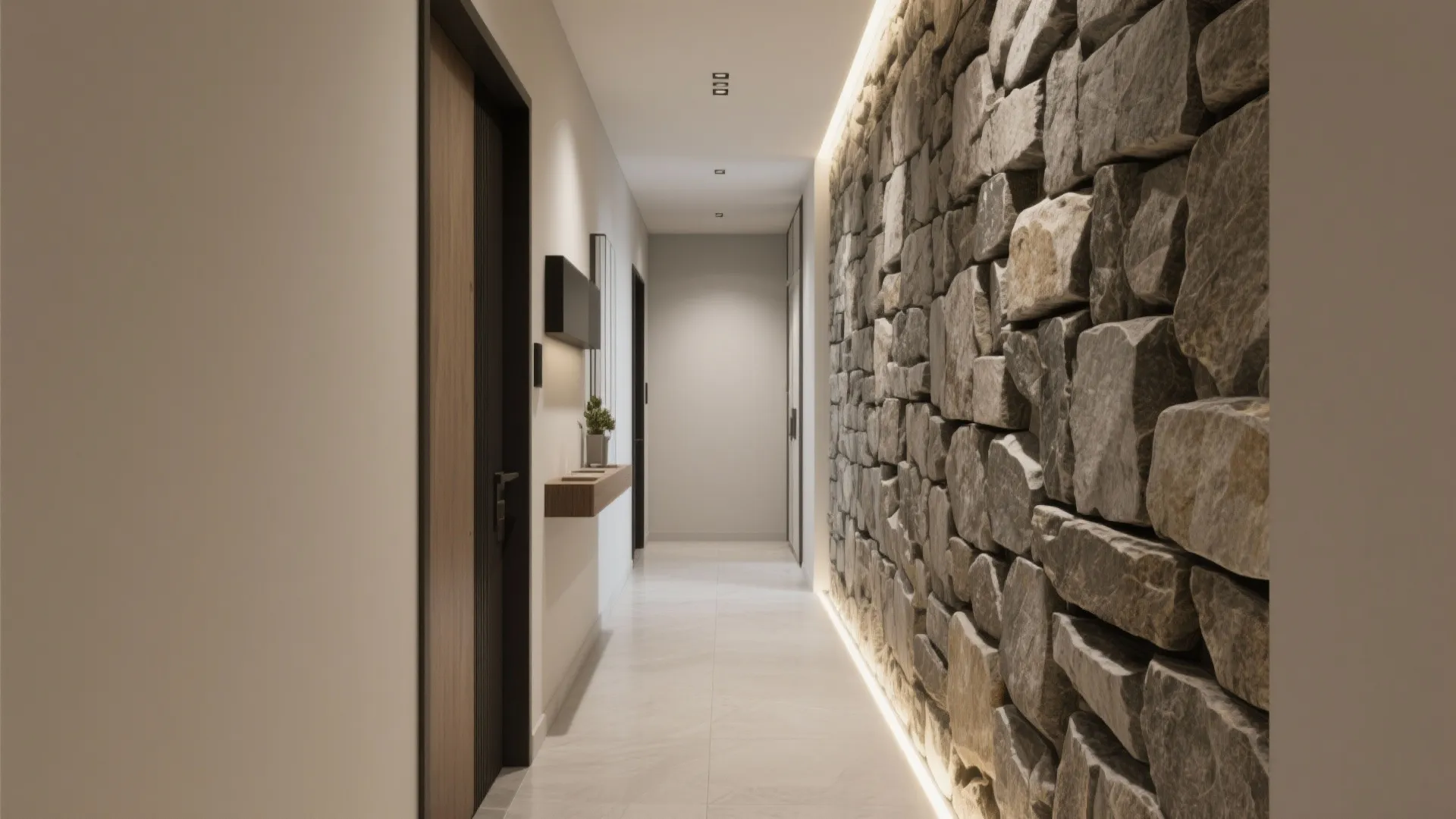 Stone Veneer Accent