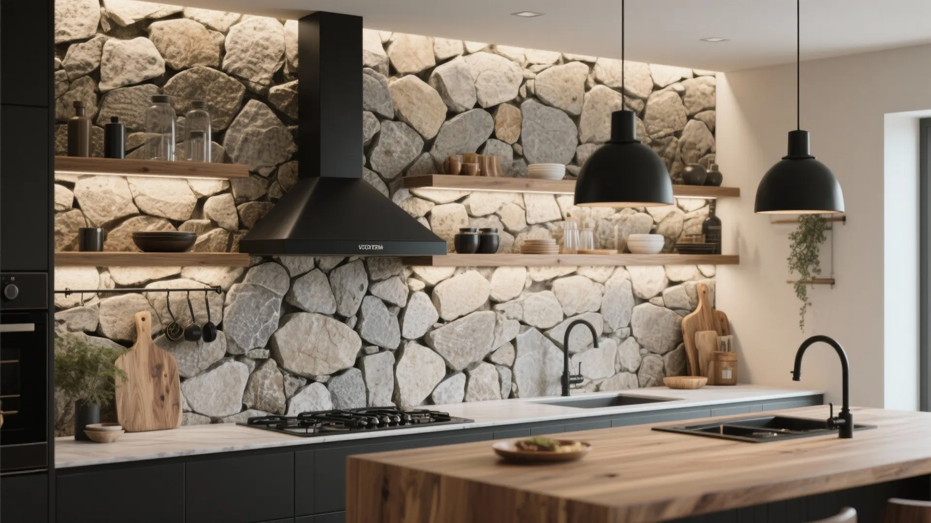 Textured Stone Veneer