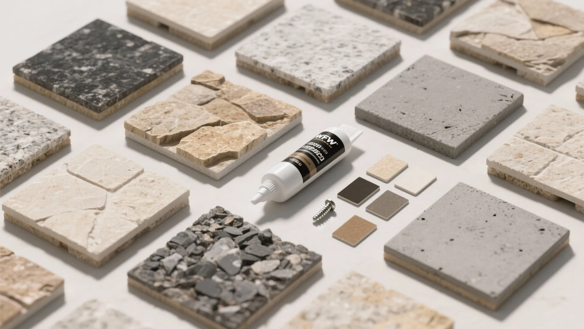 5. Stone Veneer Mix for a Custom Island Look