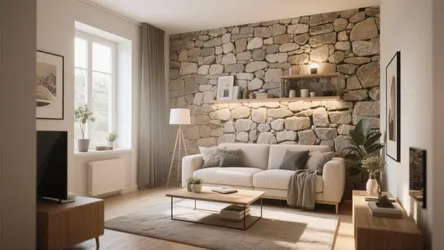 5 Stone Wall Interior Design Ideas