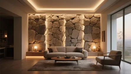 5 Ways to Light a Stone Wall