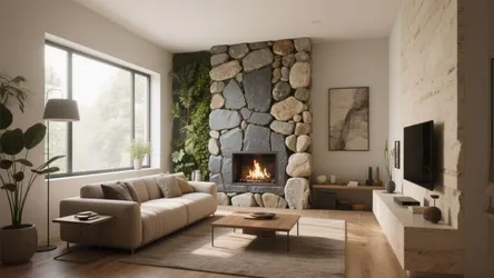 5 Stone Wall Interior Design Ideas