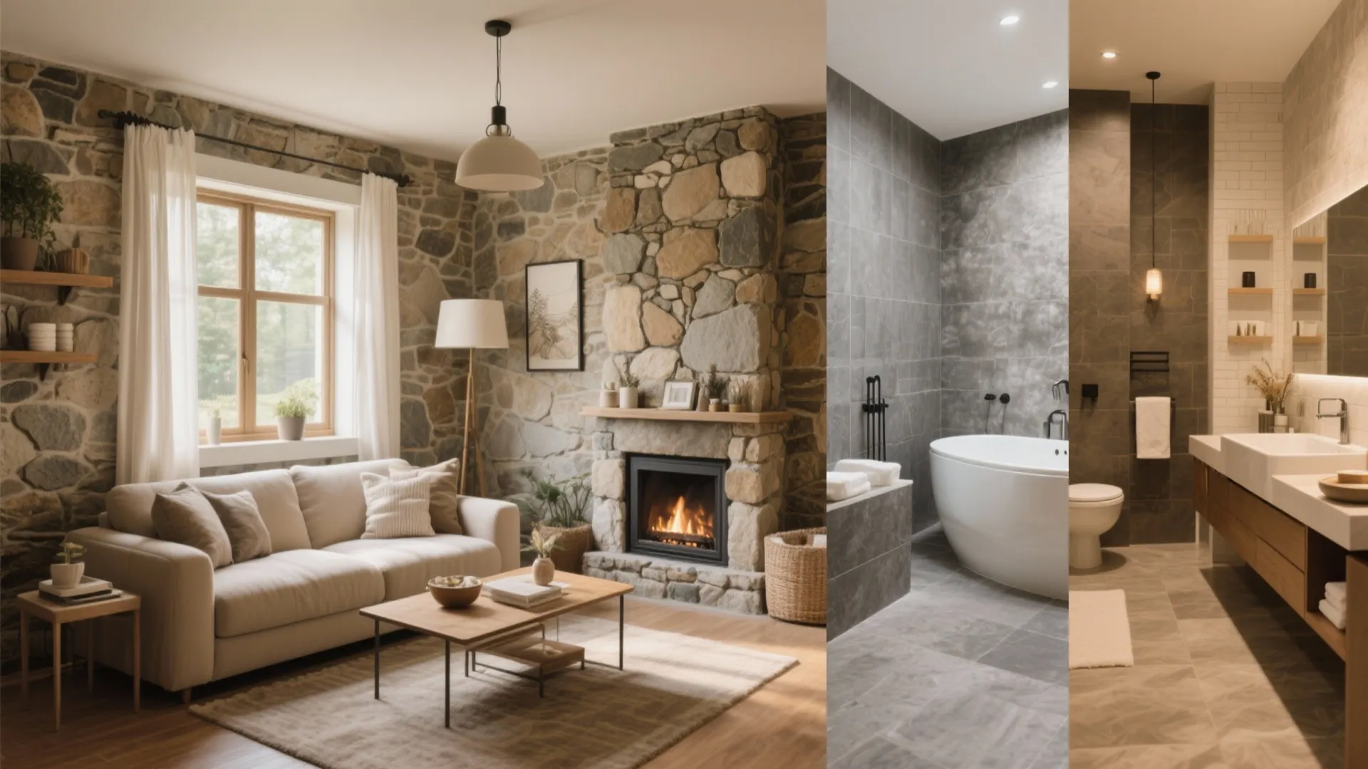 Room Feels Flat? 5 Stone Wall Interior Design Ideas