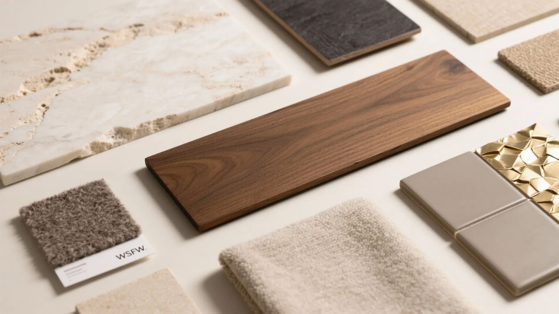 Tactile Materials: Stone, Wood, and Textiles