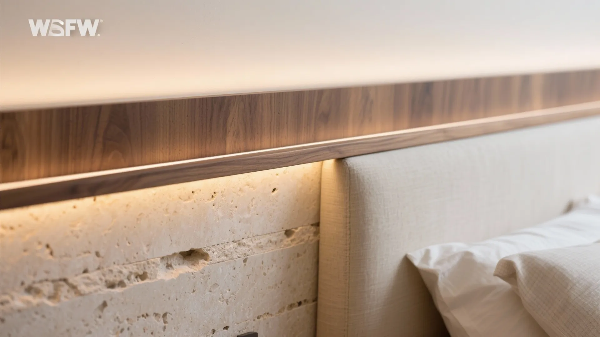 Subtle Stone + Warm Wood Palette