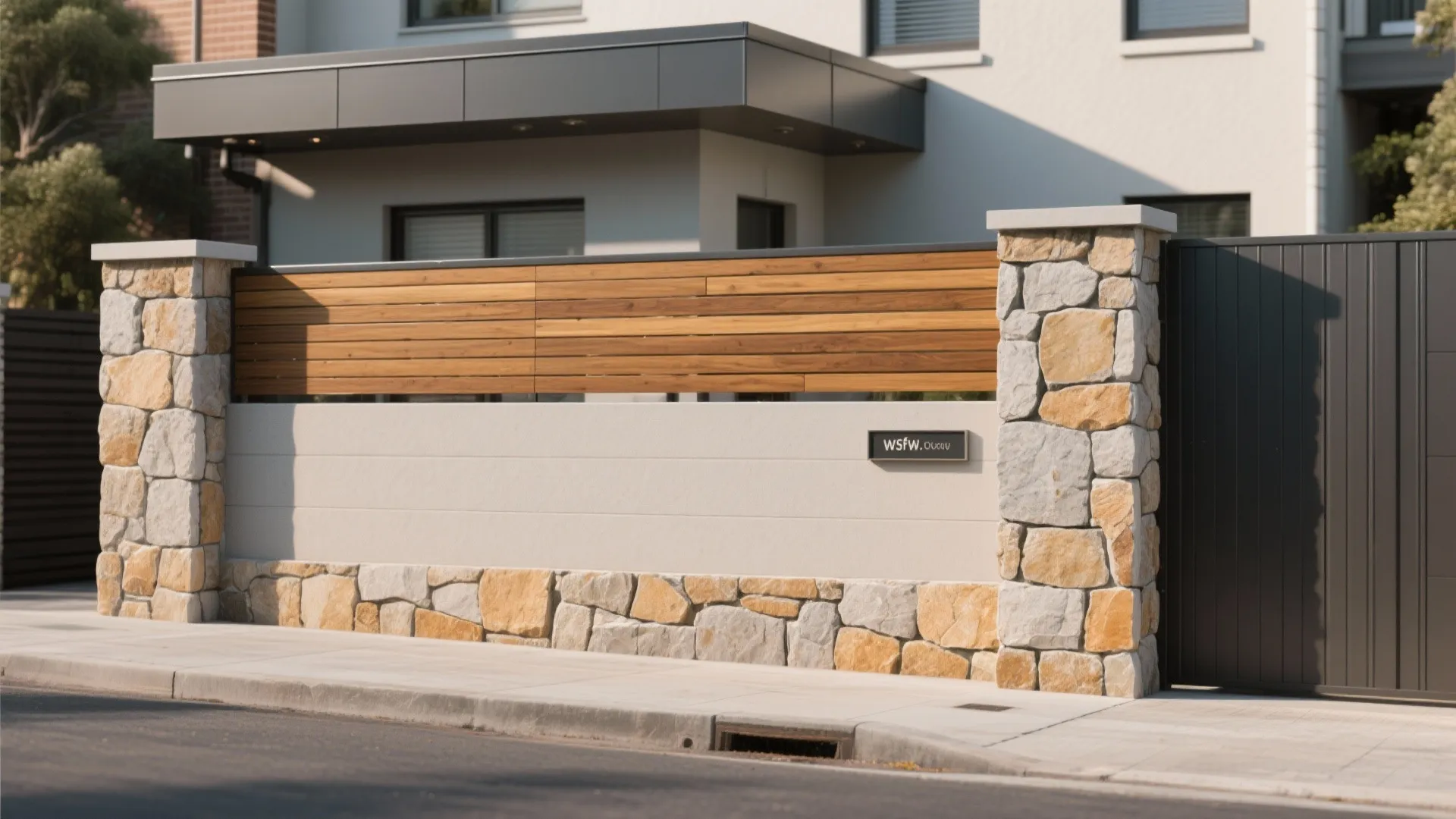 Stone, Wood-Look, and Metal Mix