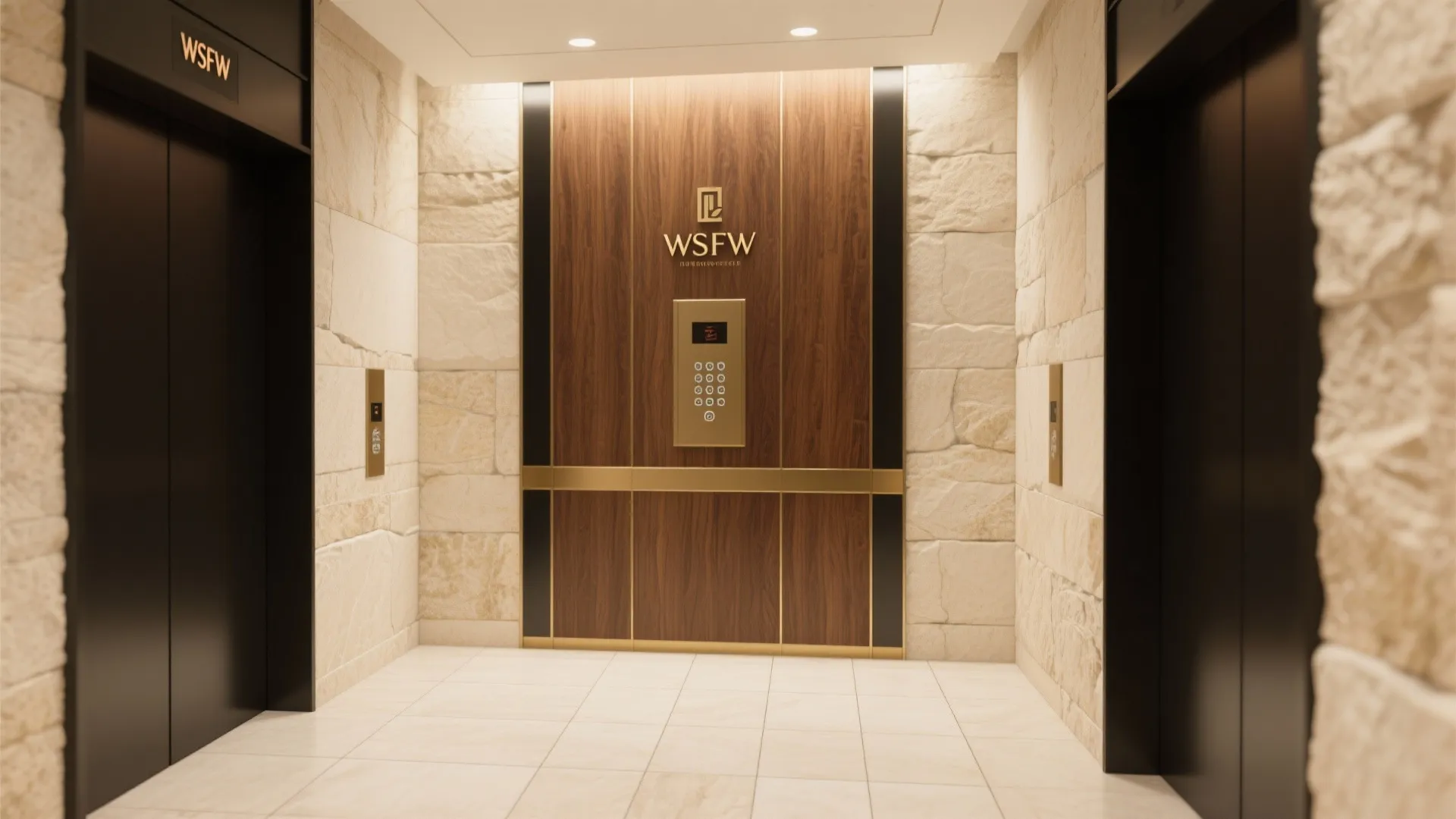 Warm stone and wood-look mixes for hospitality comfort