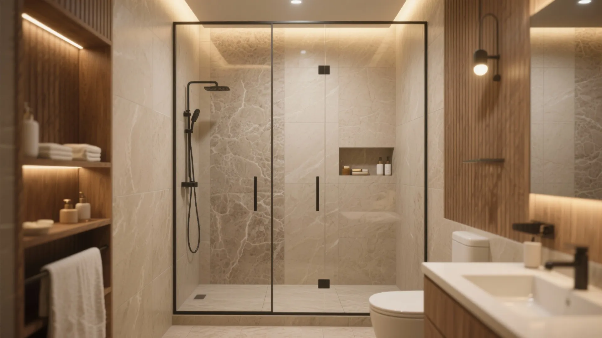 Stone-Look Calm Neutrals With Wood-Look Warmth