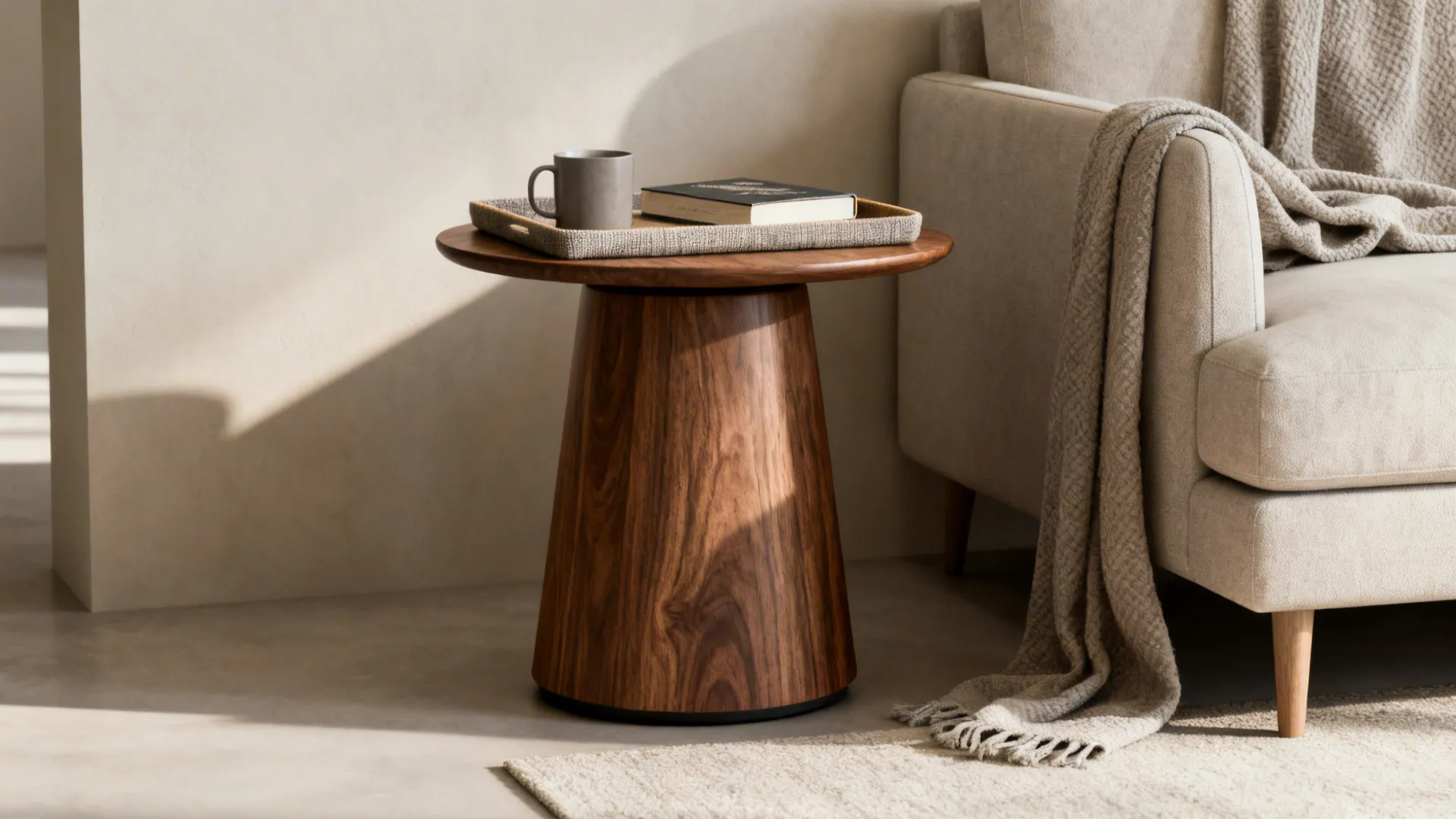 5. Multifunctional stool-table combo