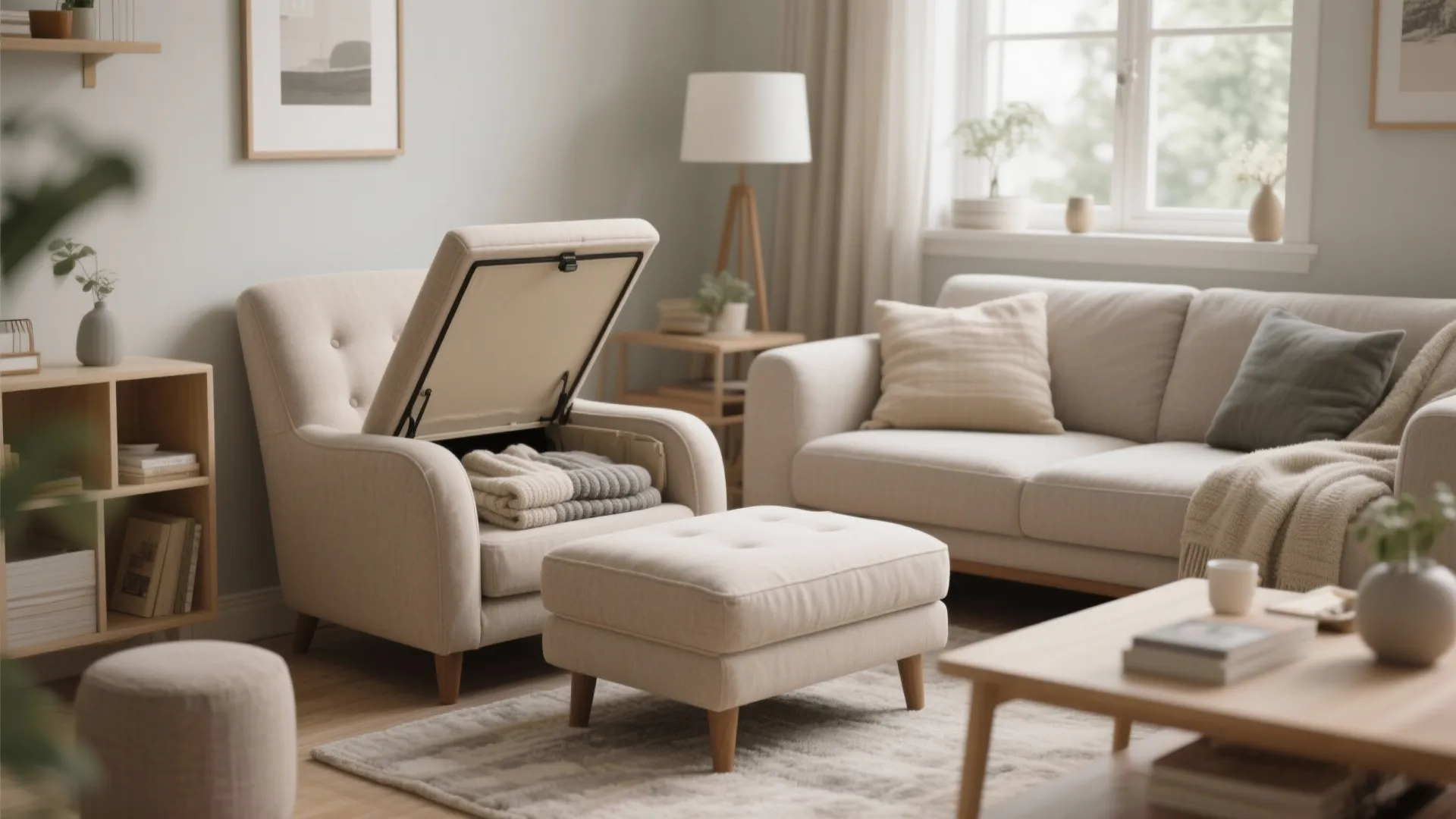 7. Multi-functional Storage Chairs