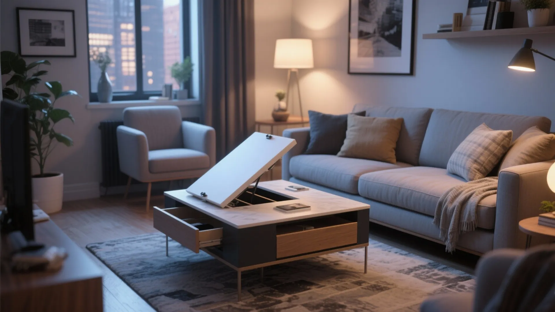 Convertible Storage Table