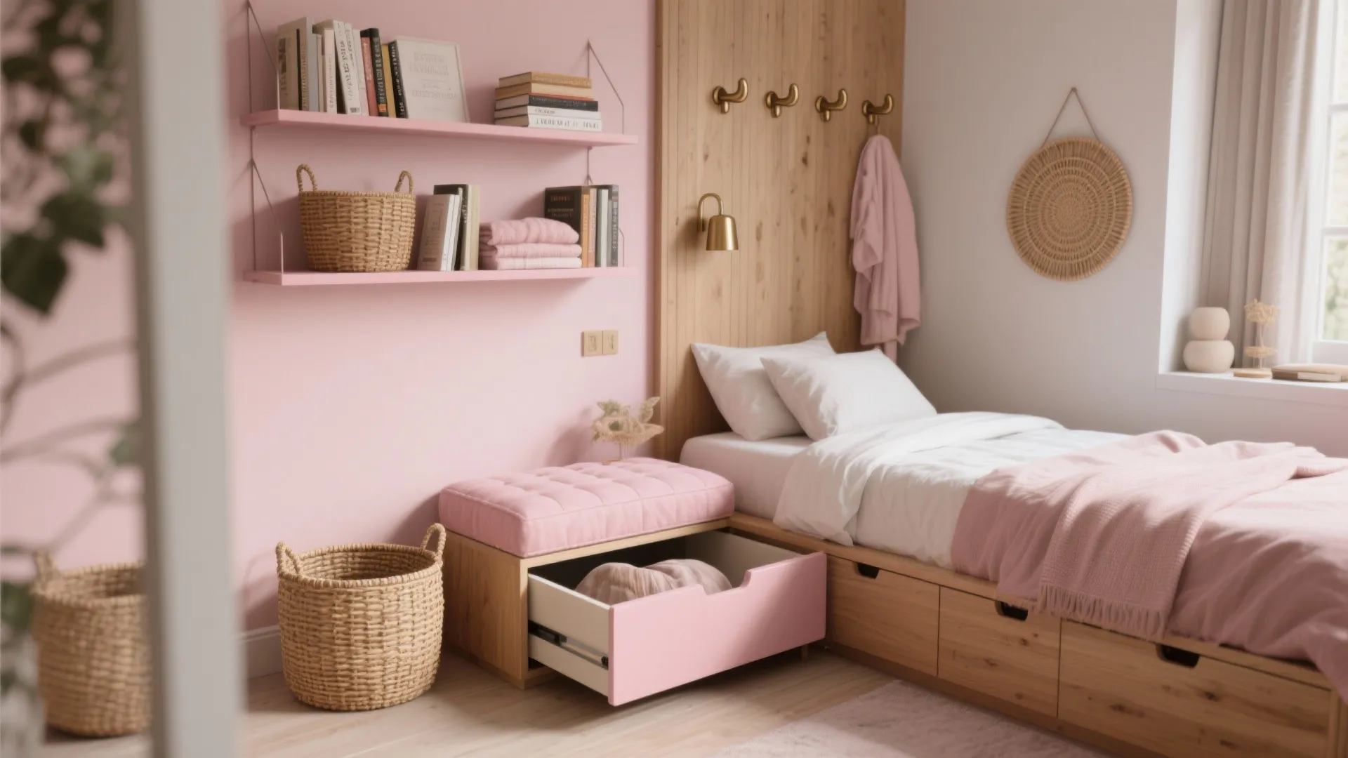 5. Balance style and storage with clever accents