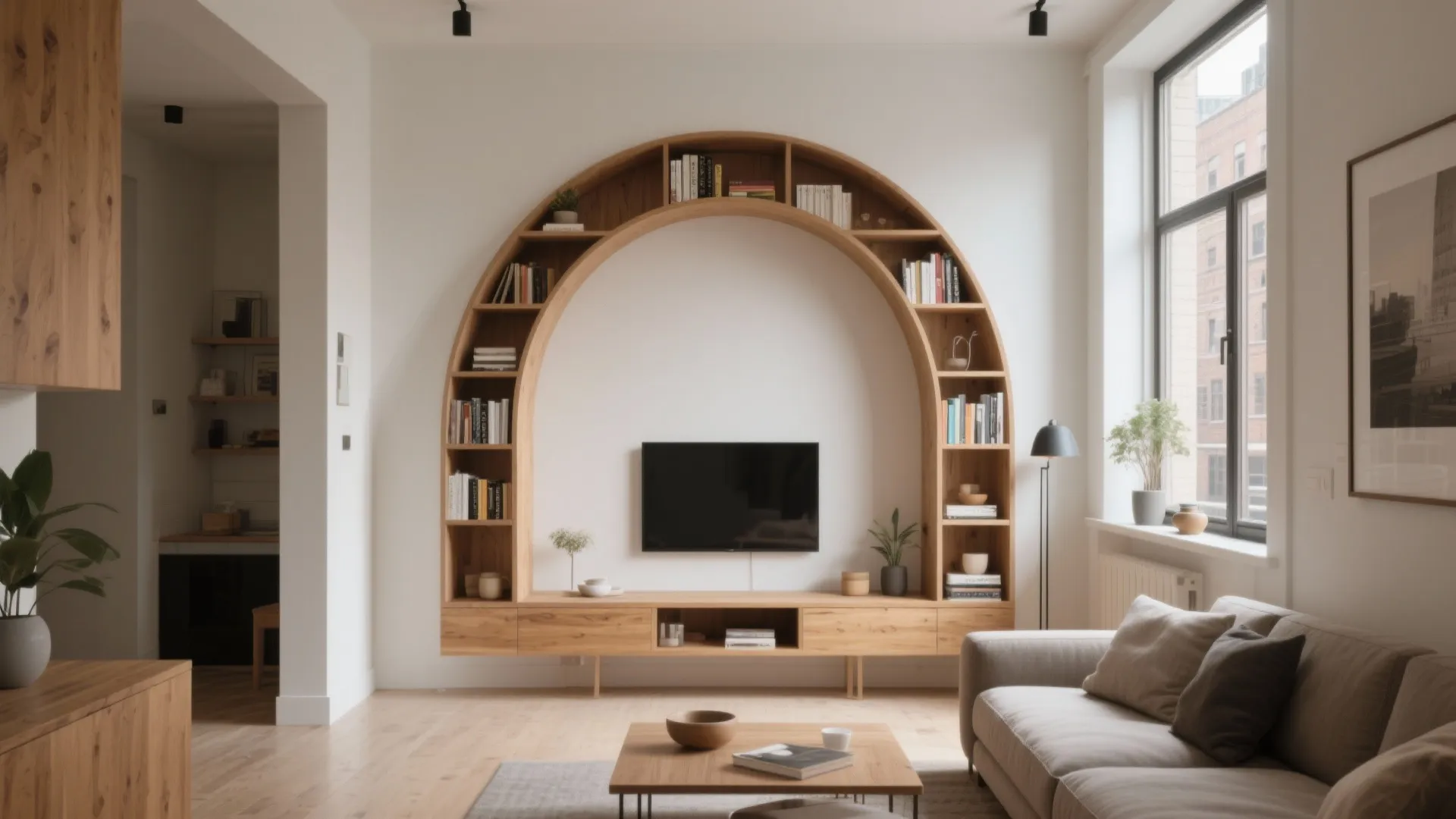 Dual-Purpose Storage Arches