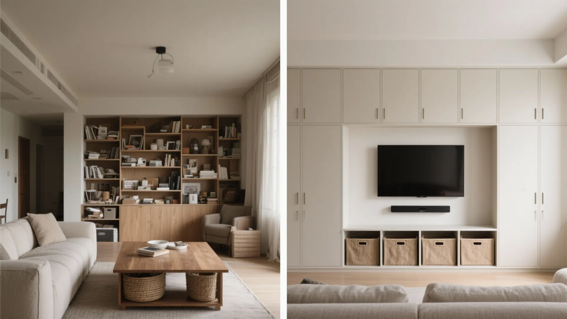 Hidden Storage, Clean Lines