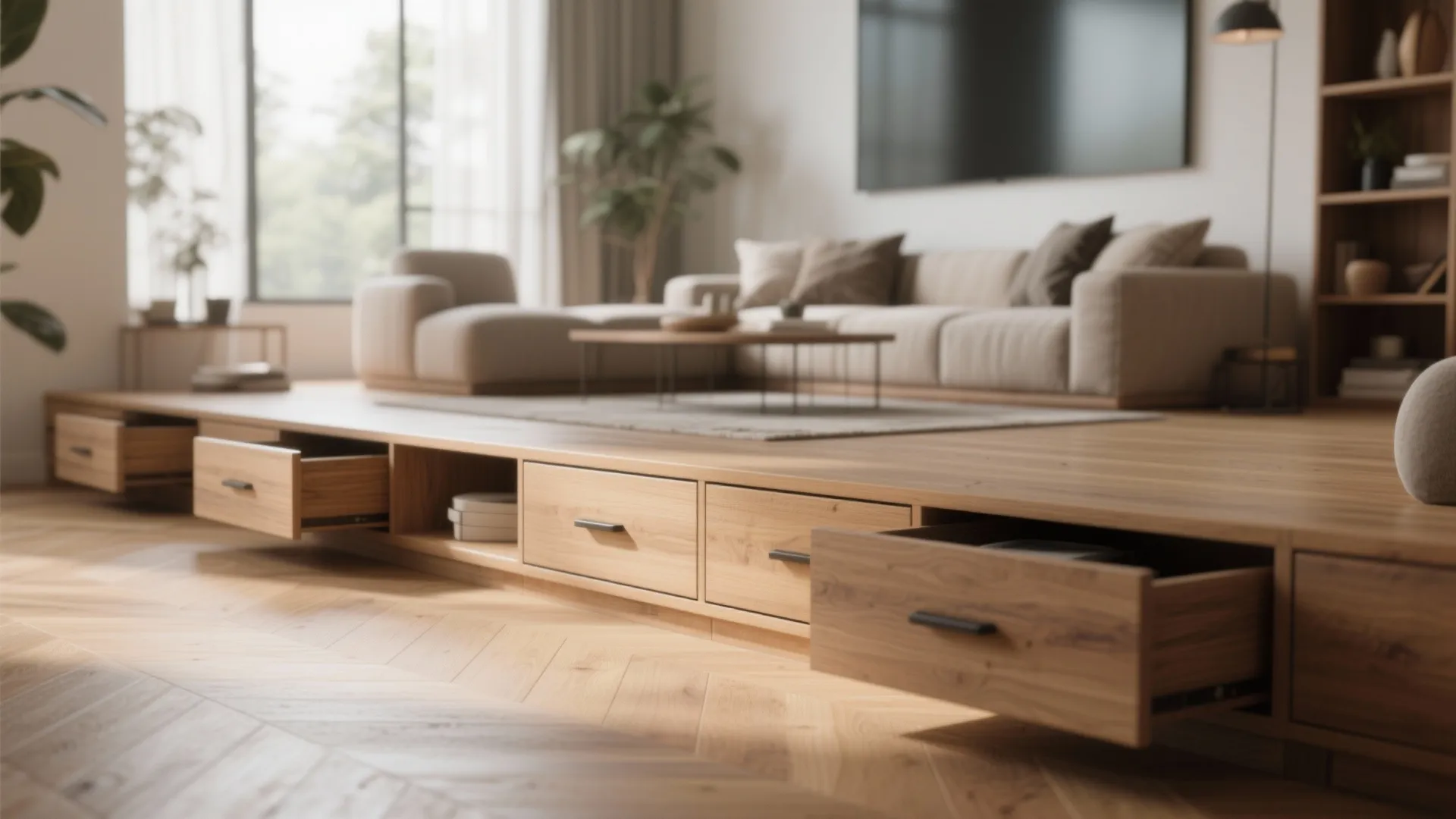 Idea 4: Integrated Storage Base