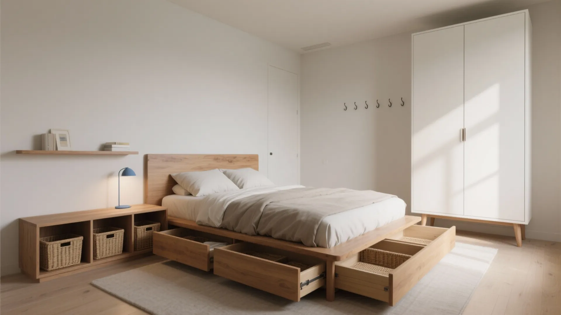 Space-saving storage that looks intentional