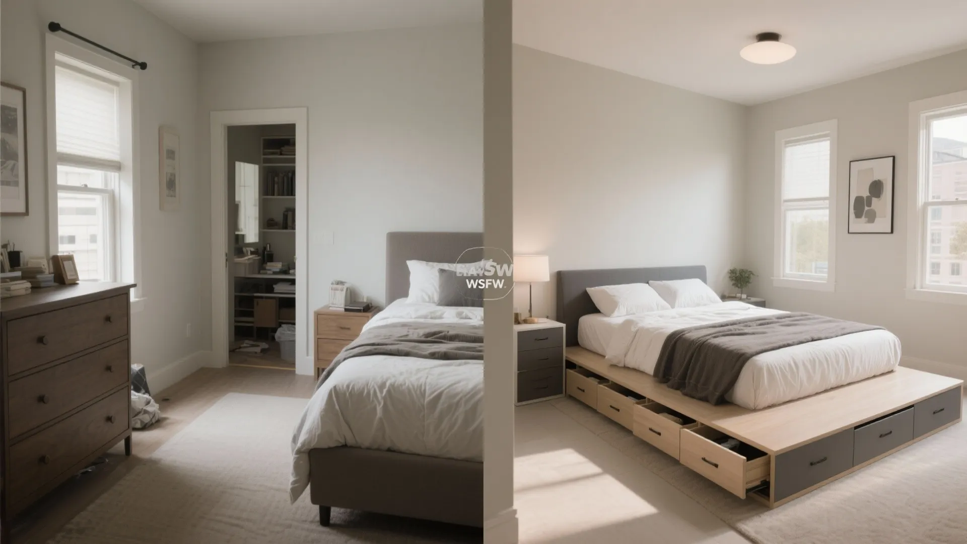 Under-Bed Drawers and Lift-Up Storage