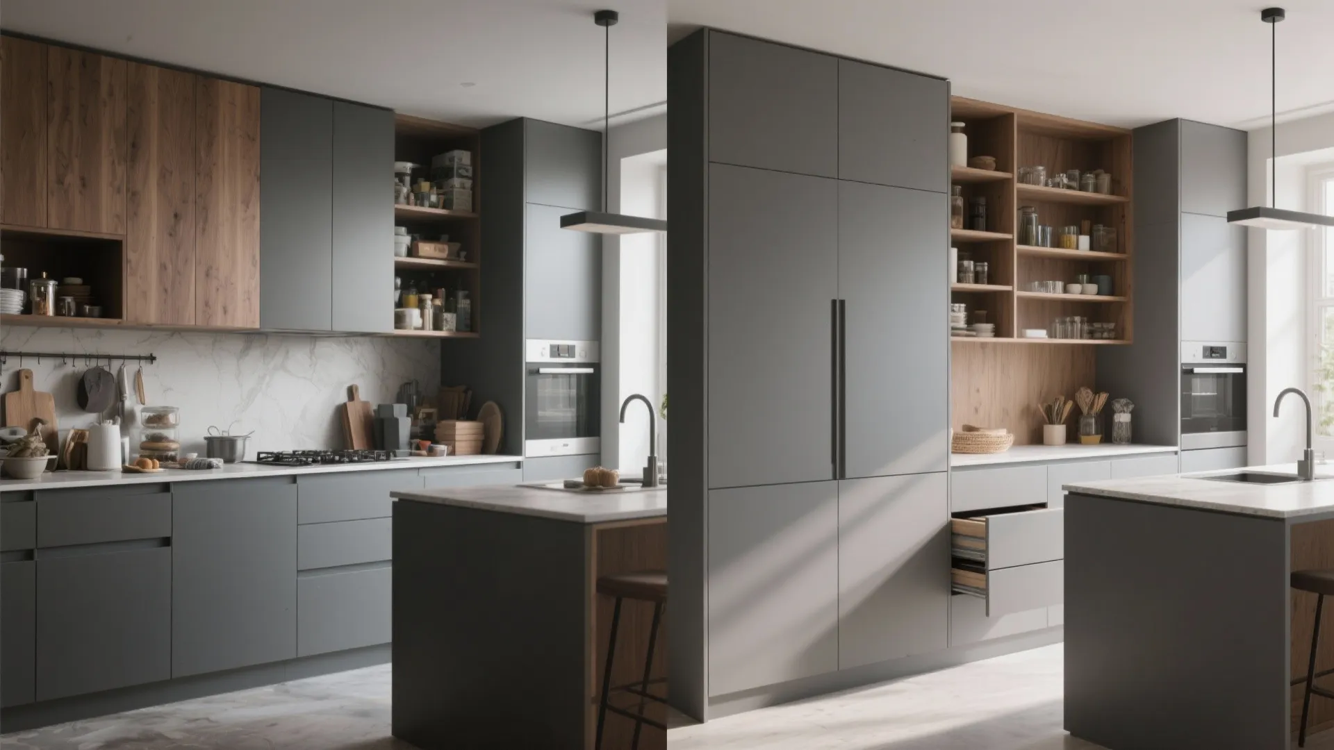 Minimalist Kitchen Storage