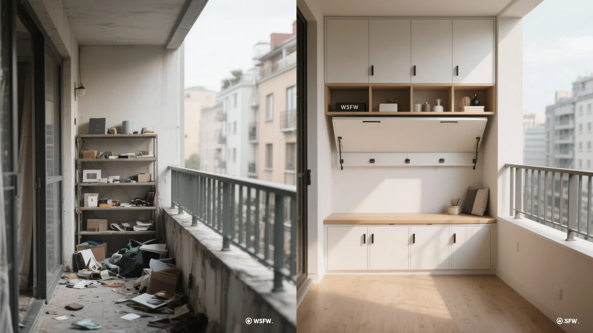 Minimalist Storage Nook