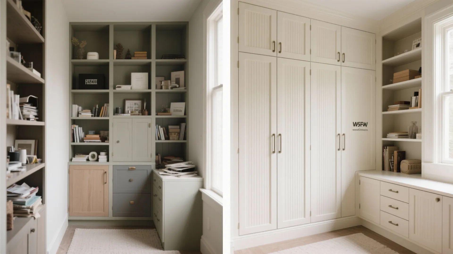 Tailored Storage with Architectural Lines