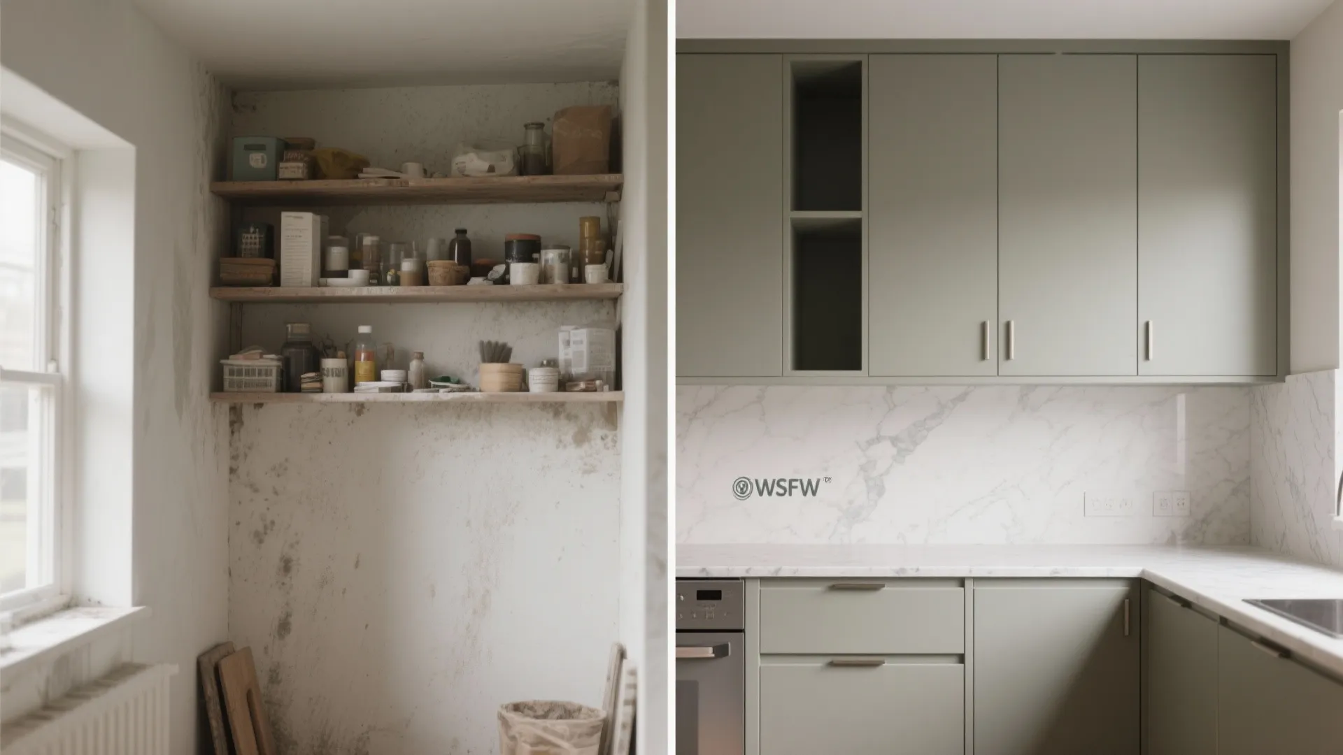 Minimalist Kitchen Storage that Actually Closes
