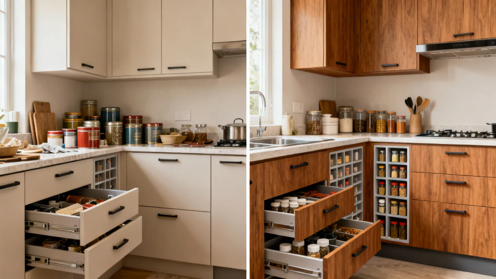 1) Minimalist storage with Chennai-friendly durability