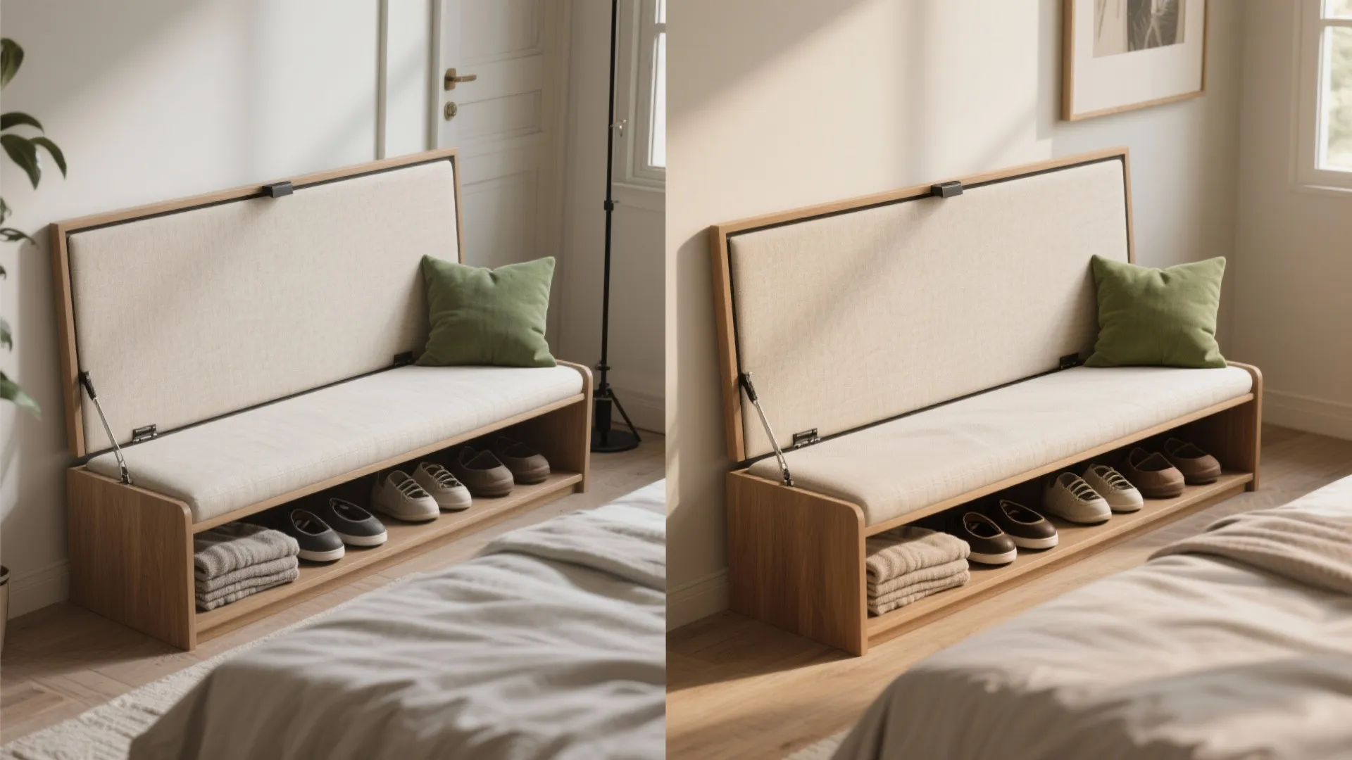 Multi-functional Bench with Storage