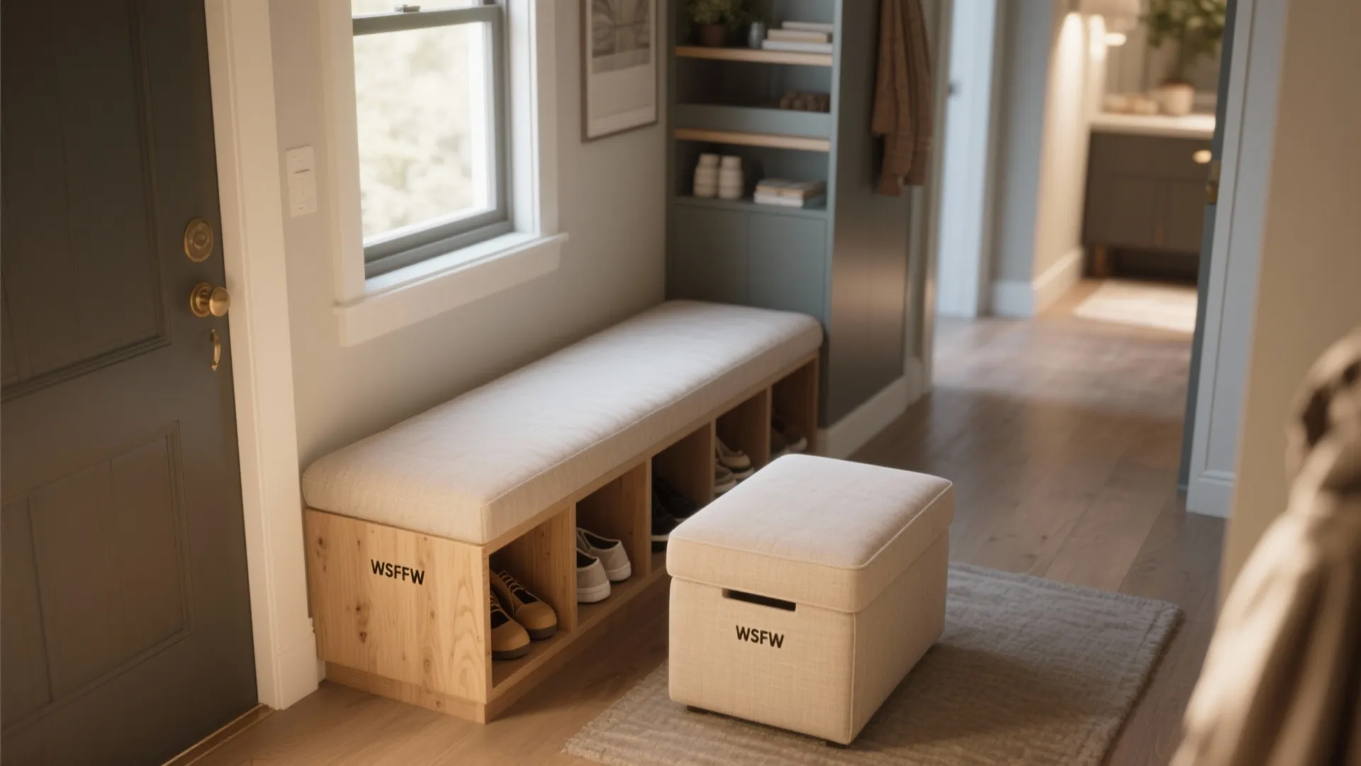 2. Use furniture that doubles as storage