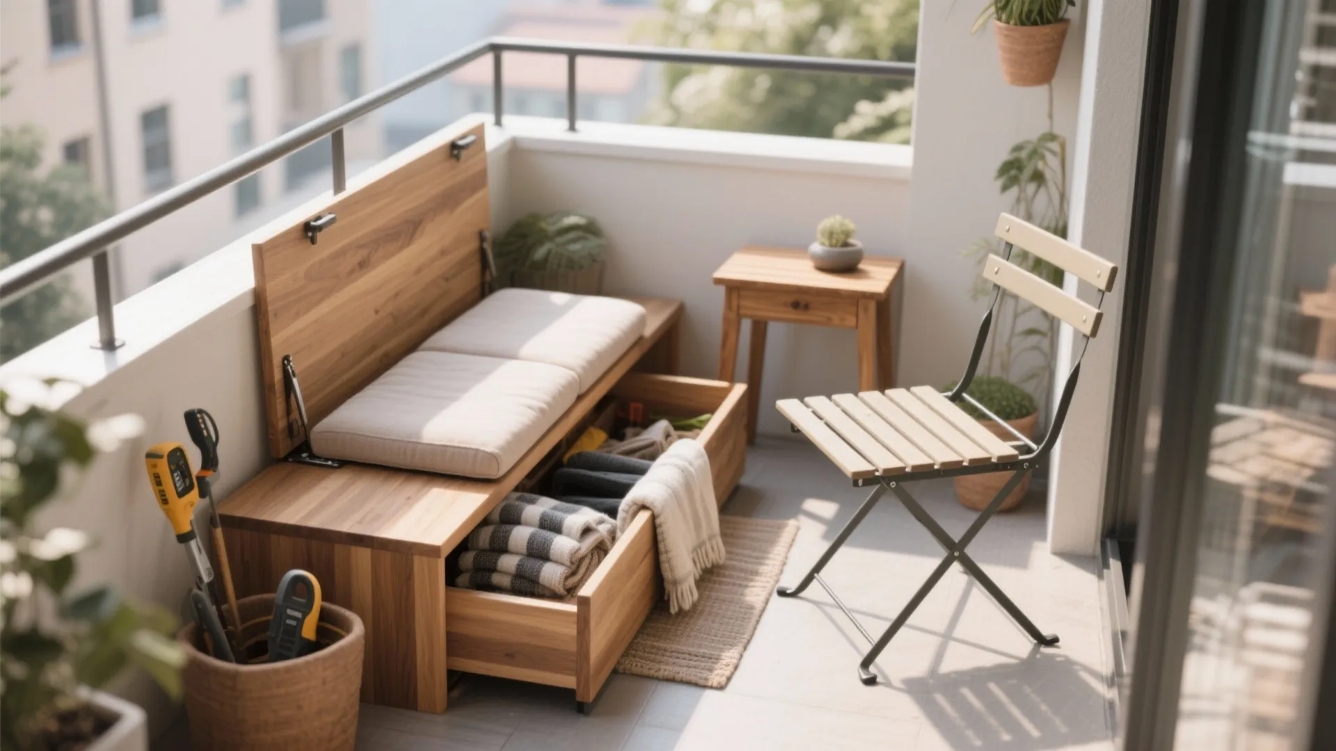 Multi-Functional Seating and Hidden Storage