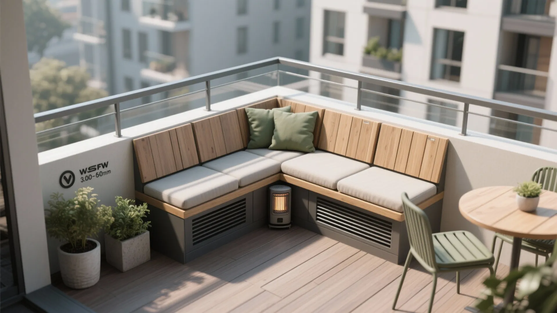 Built-In Seating with Hidden Storage