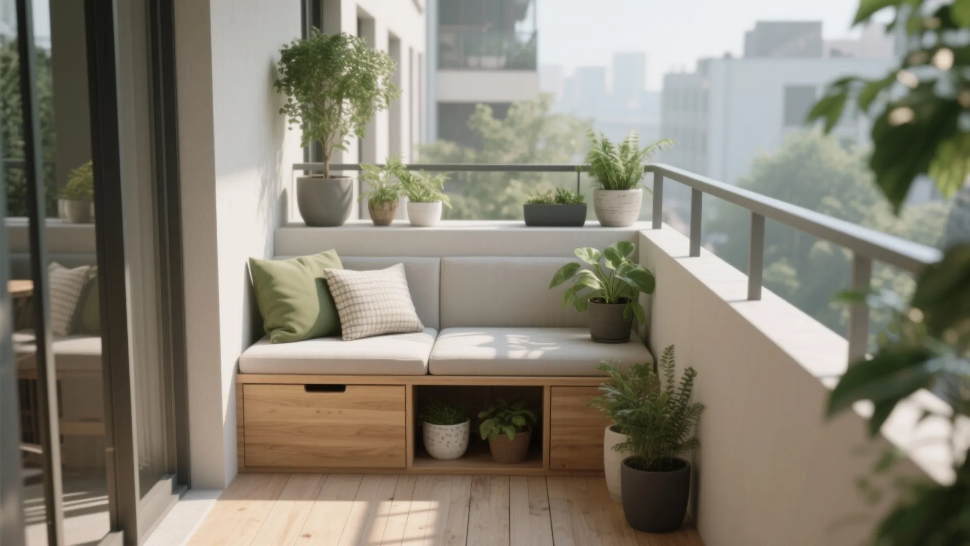 Multi-Functional Storage Benches
