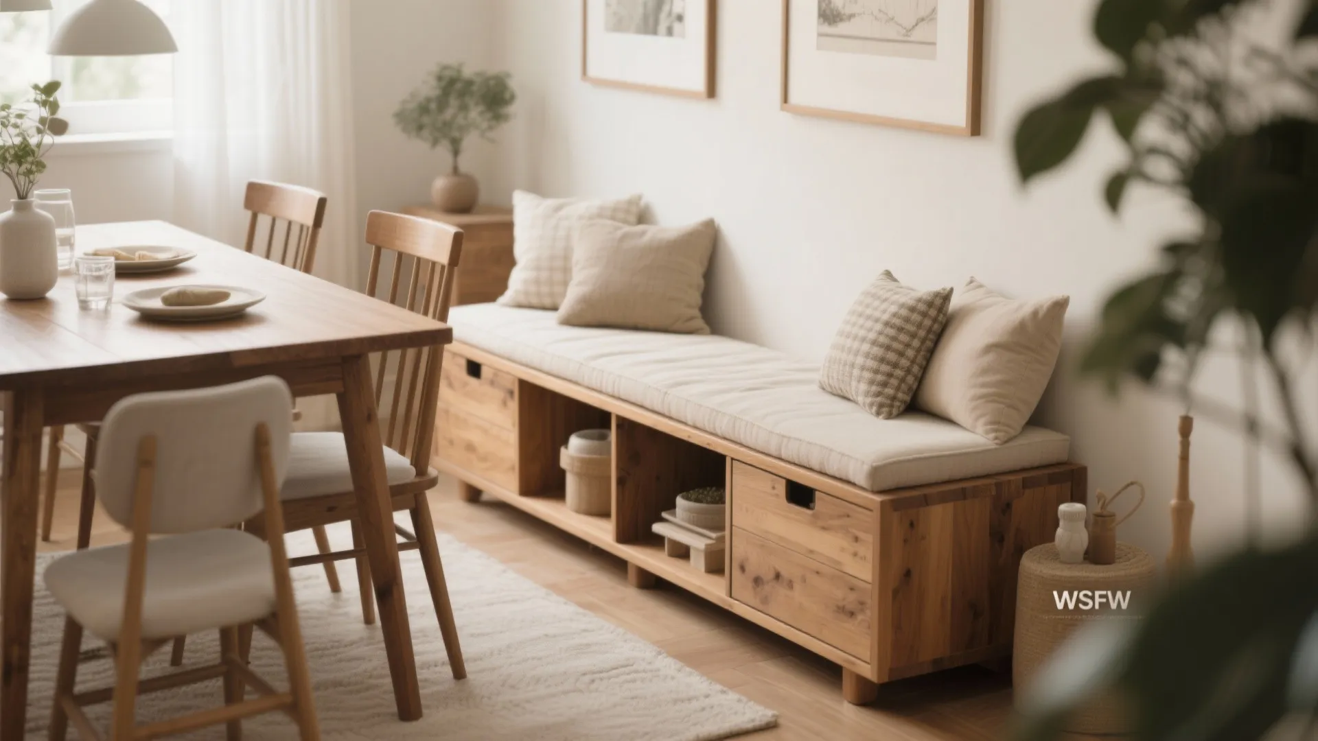 6. Add a Bench with Storage