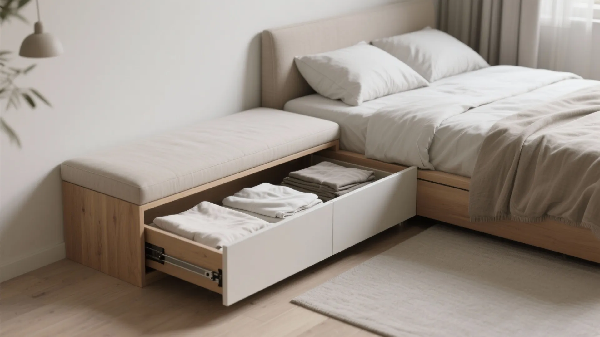 4. Bench with Storage