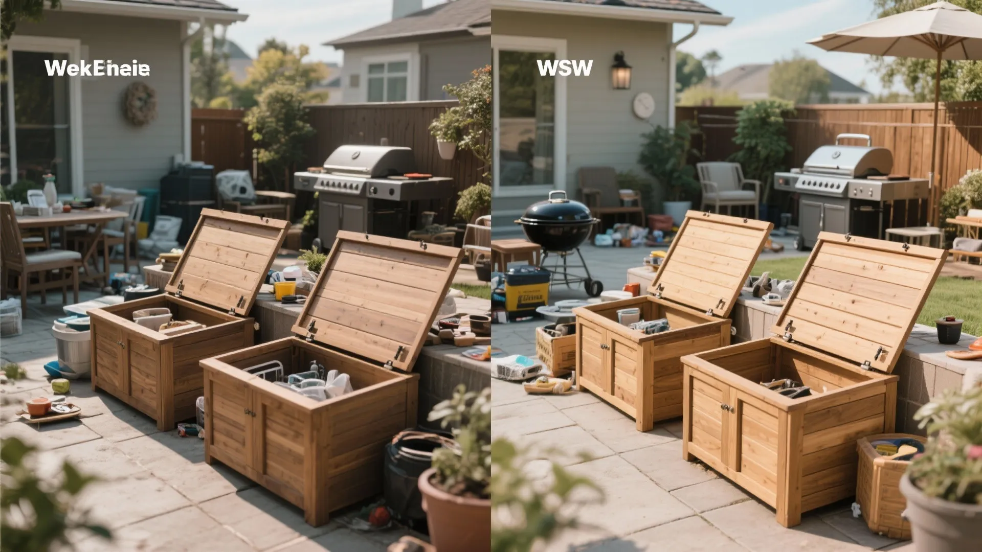 8. Hidden Storage Benches