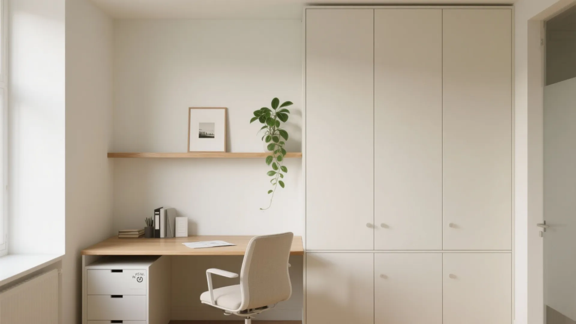Minimalist Office Storage for a Calm Desk