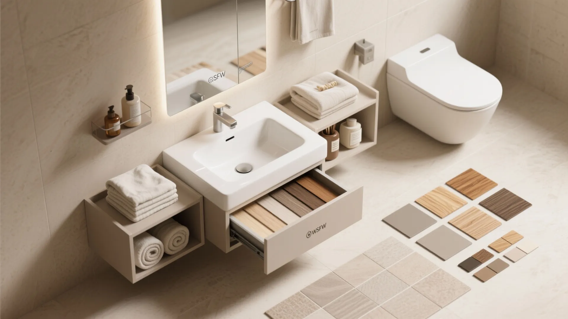 5. Storage choreography: invisible + visible balance