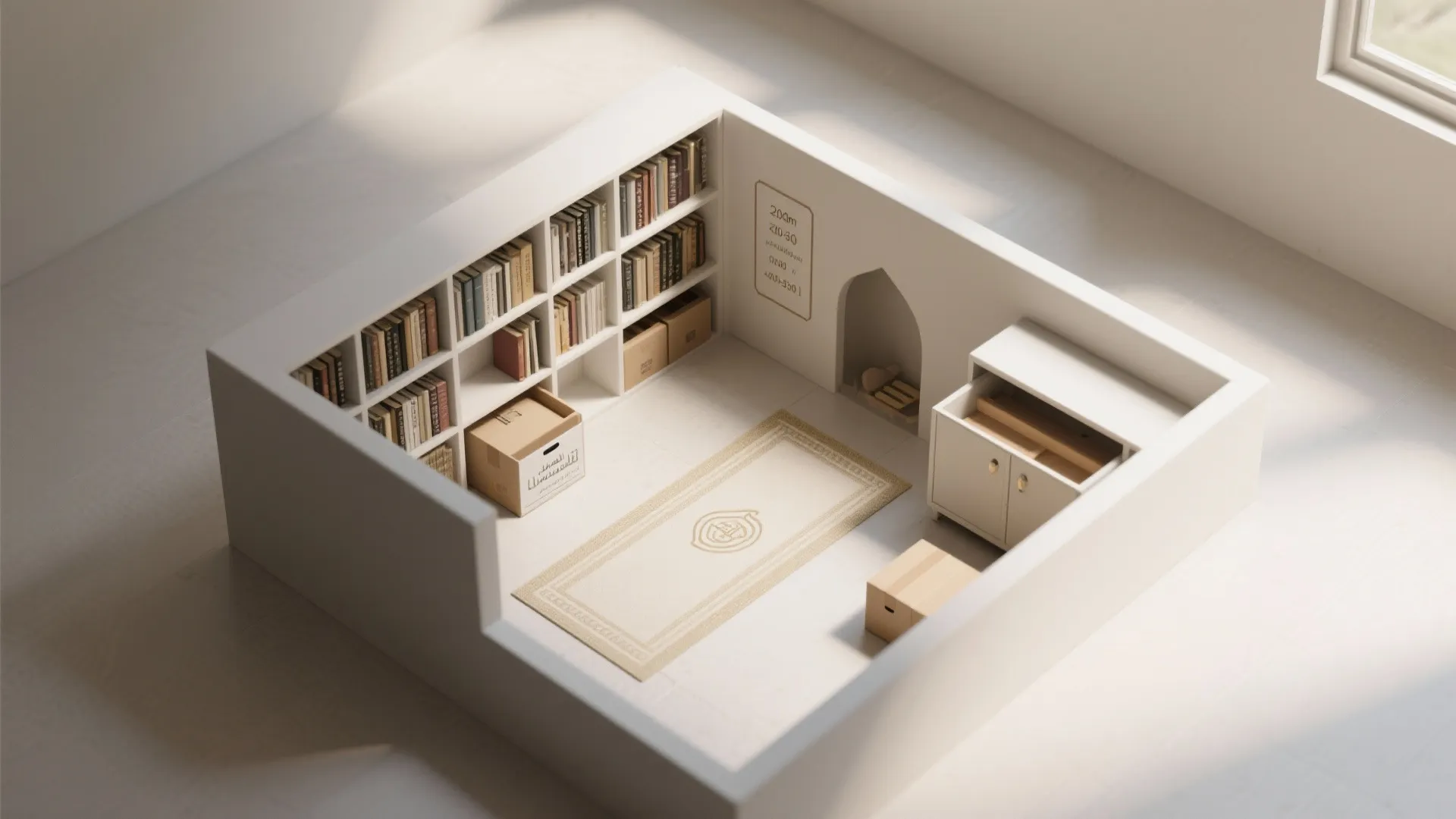 Storage that respects ritual flow