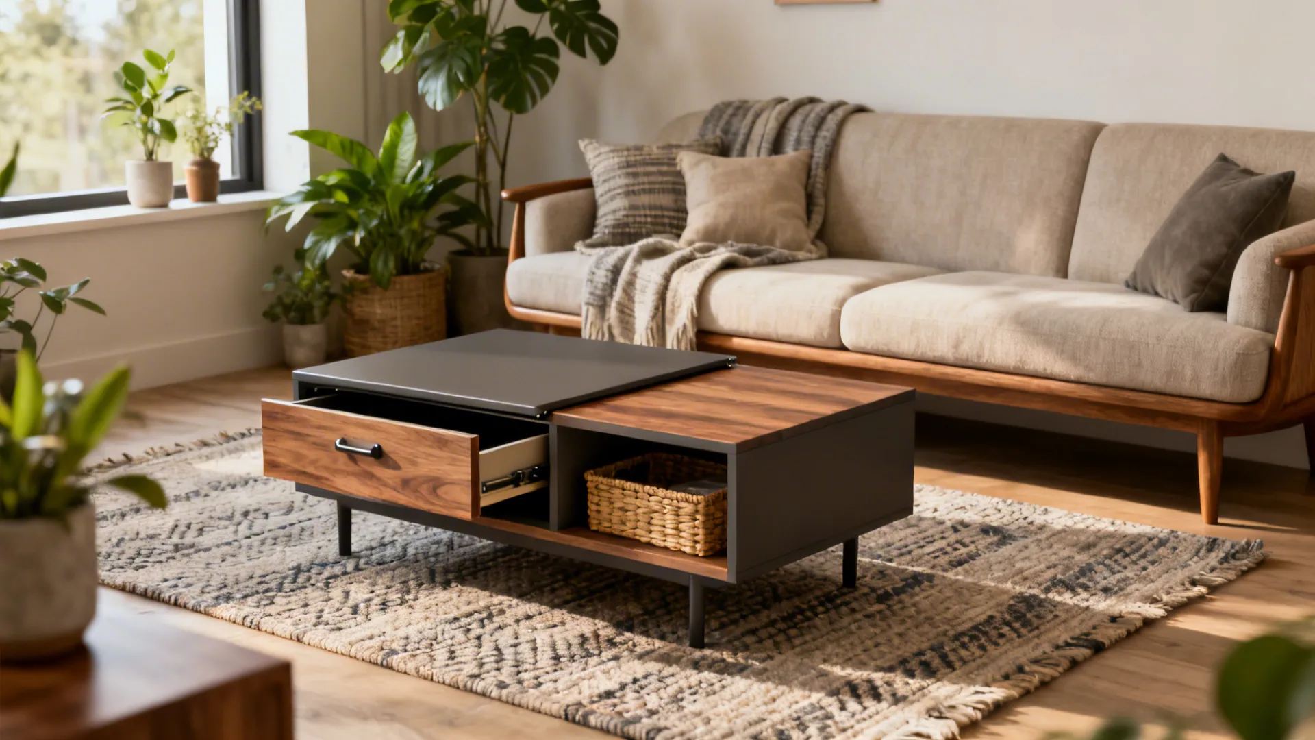 5 Smart Coffee Tables with Storage for Small Living Rooms