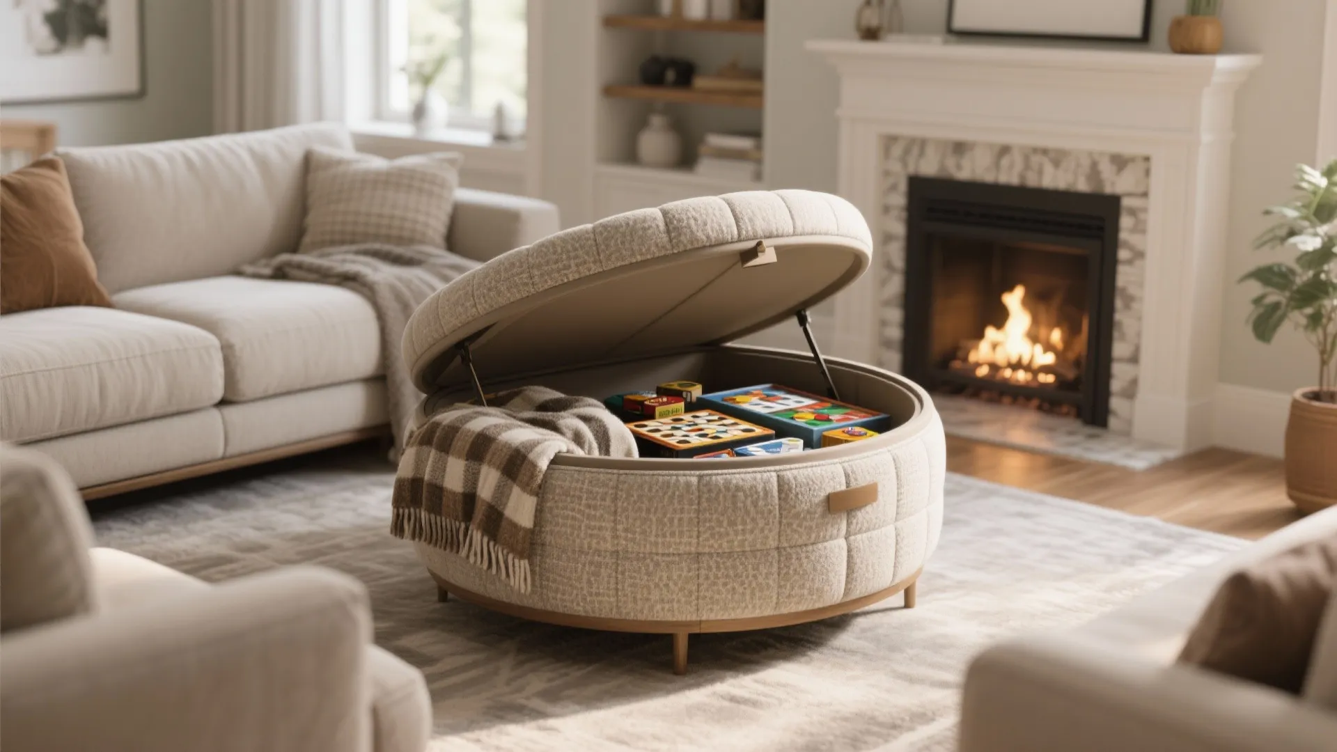 7. Multi-functional Coffee Table