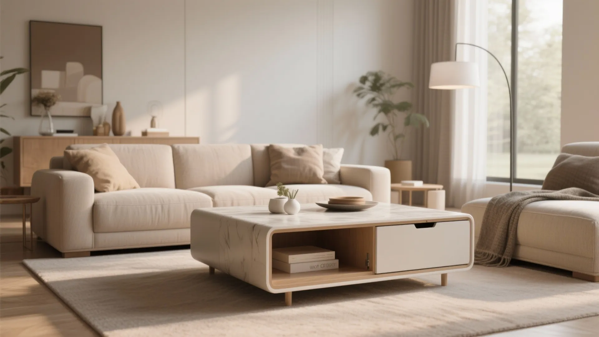 5. Multi-functional Coffee Table