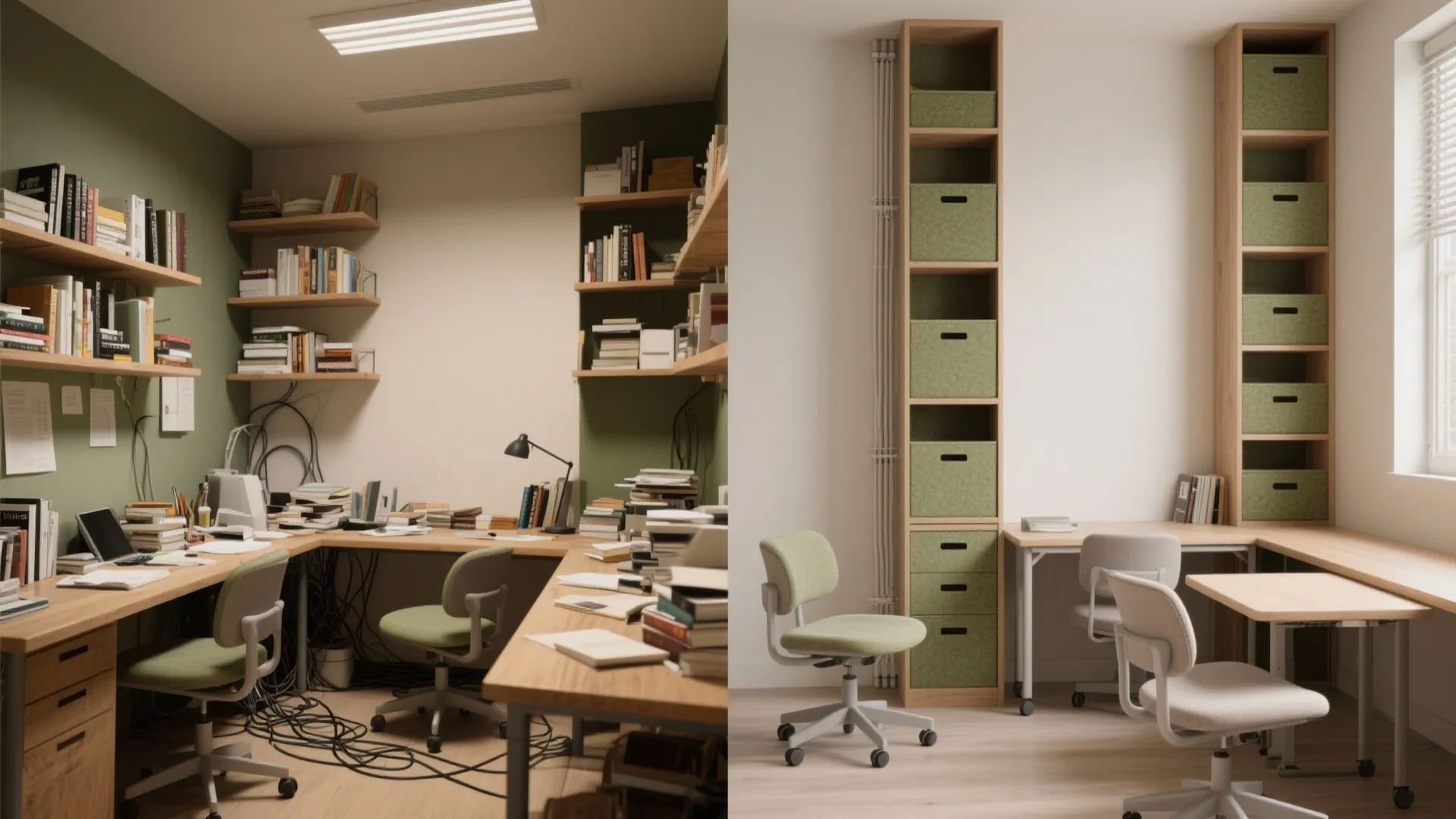 Smart storage and flexible layouts in tight rooms