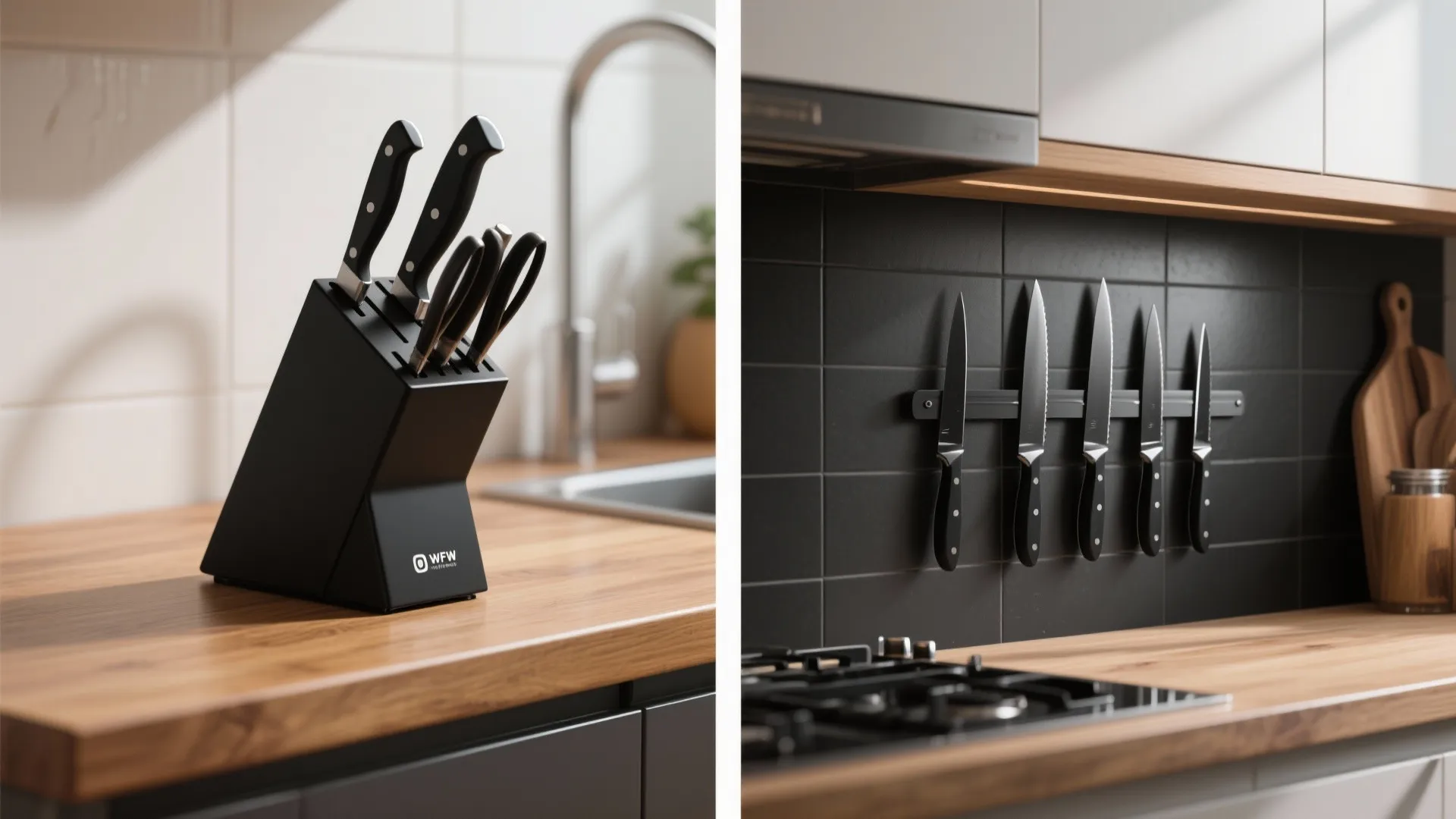 4. Magnetic strips vs. block storage for black sets