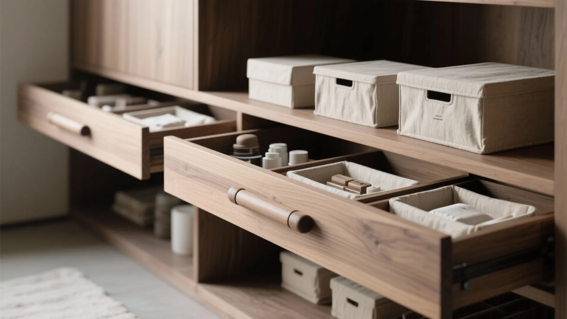 Tips 8: 収納は“手前が浅く奥が深い”段階設計で取り出しやすく