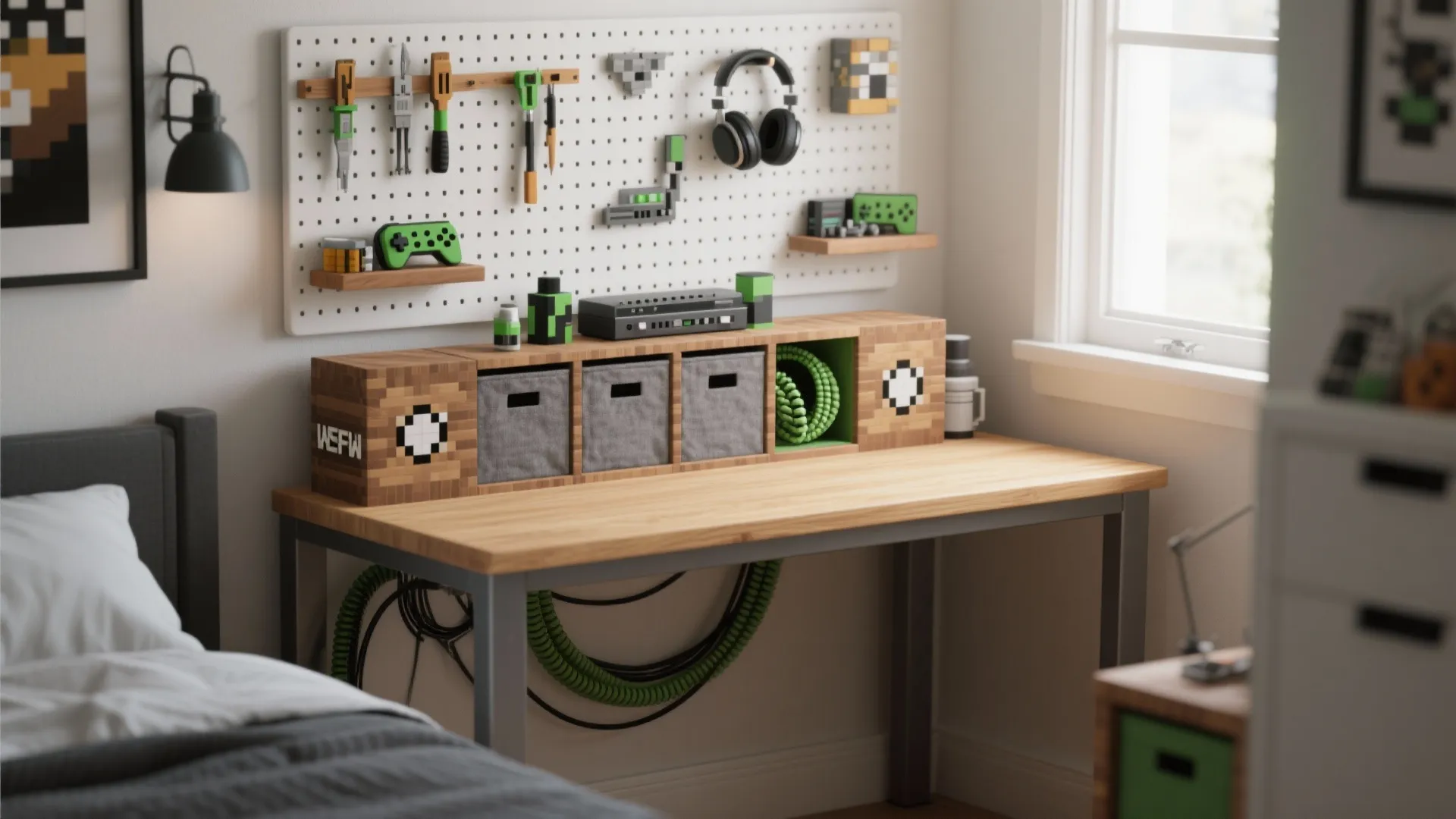 Idea 5: Survival Storage + Crafting Desk